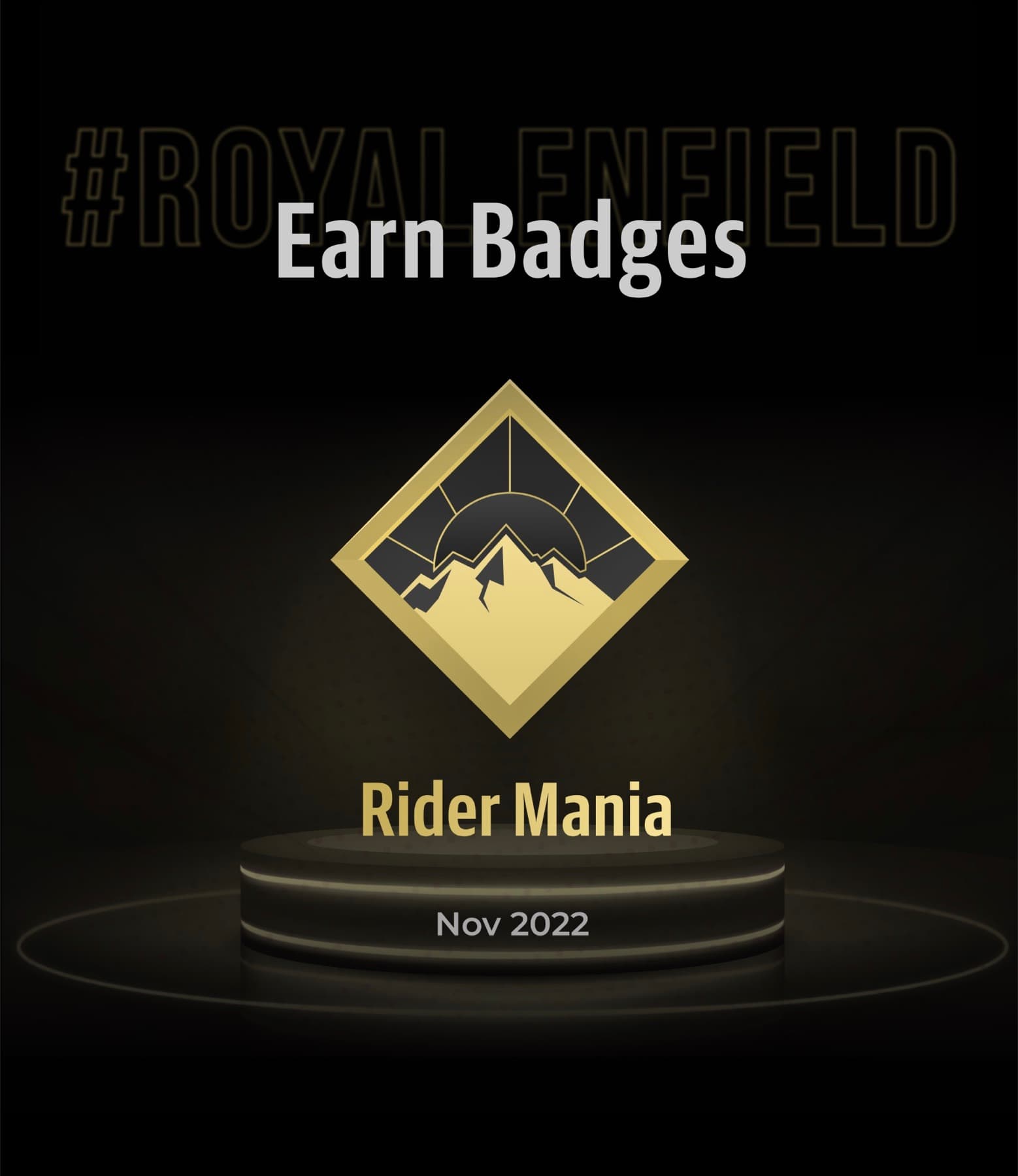 Royal Enfield app screen