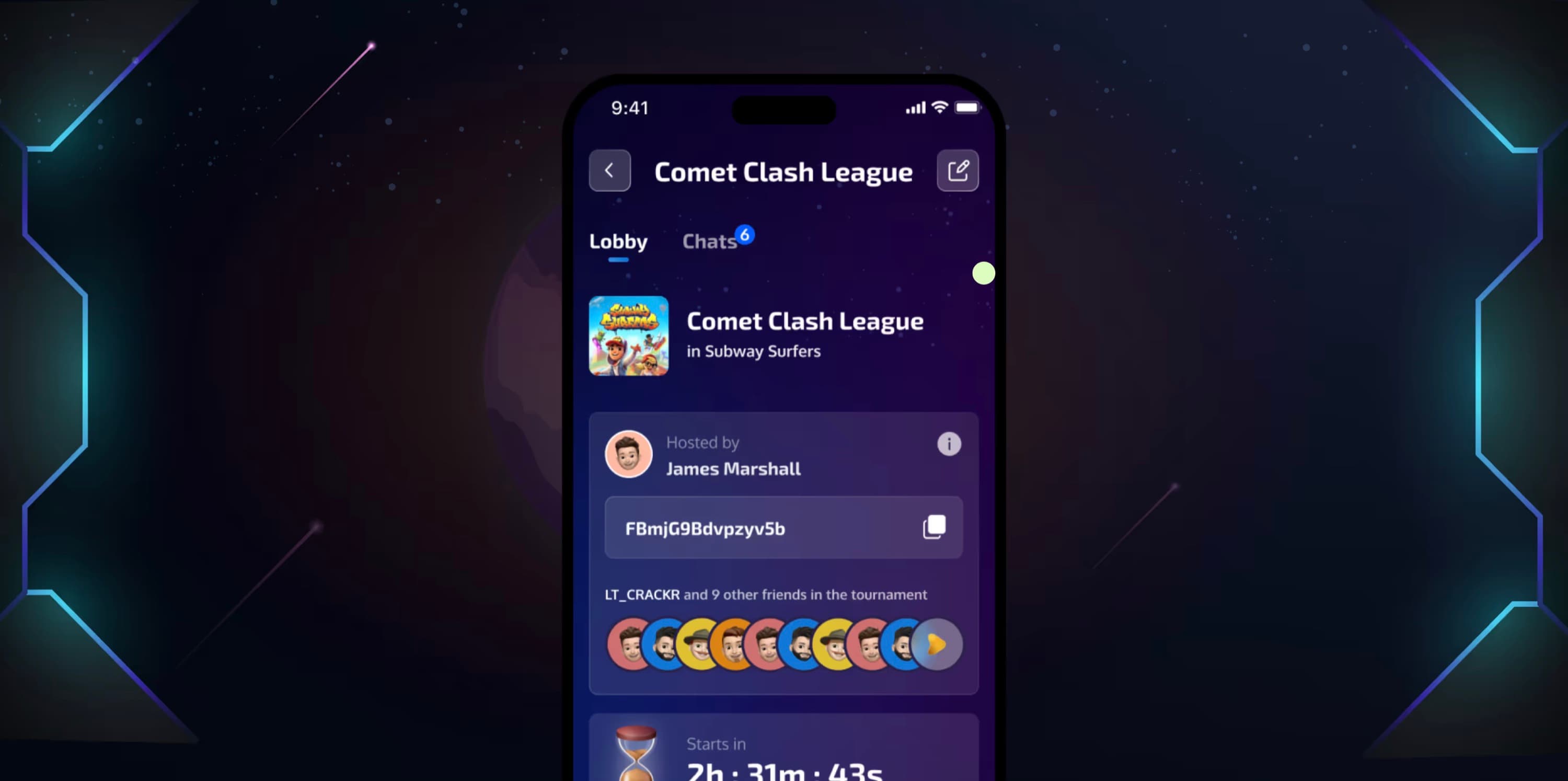 Rumble app screens